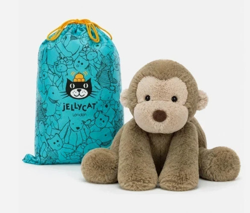 Jellycat smudge monkey medium - jellycat,