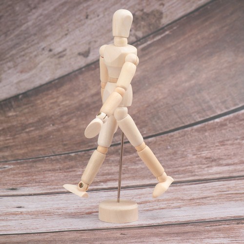 Wooden joints person - wooden,