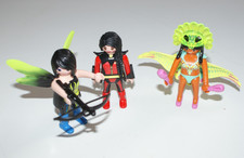Playmobil Fairy ninja, fiesta figure and action girl bundle