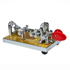 Vibroplex Presentation Bug Key w Case SN 213261 ham radio morse code