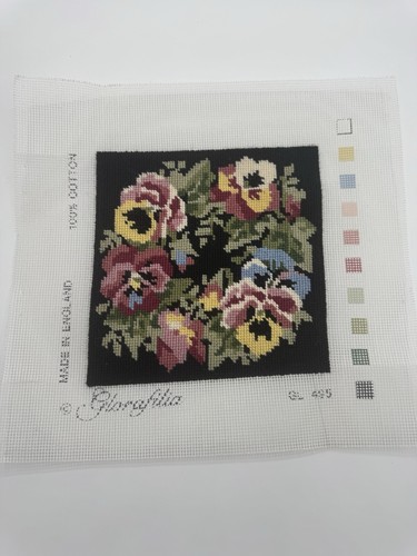 Vintage needlepoint completed - needlepoint,