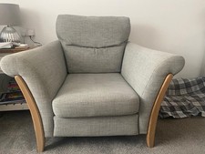 Ercol Armchair And Footstool