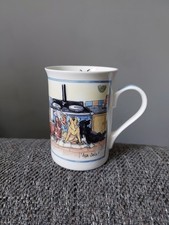 Aga Saga Stow Green Mug Alison Lingley Design Dogs Cat Aga Stove Kitchen VGC