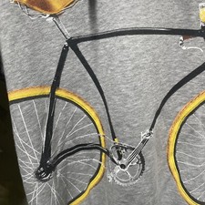 ? Fox Amsterdam Hoodie (45”C) M Bike Town Cycling Jumper Racing Top Retro