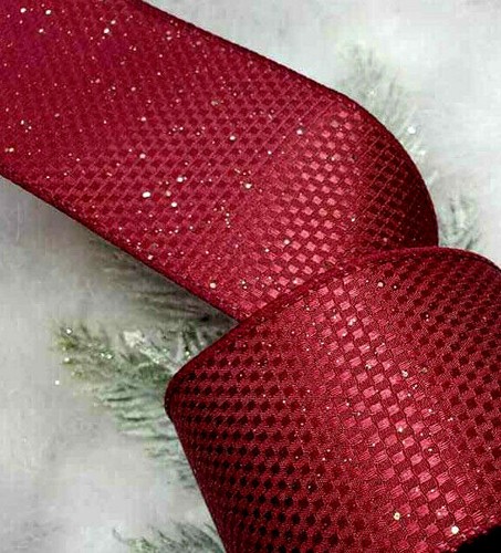 63mm wired dark red - red, &