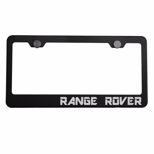 Matte black license plate - matte,