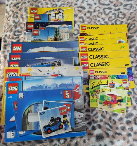 Lego instruction manual only - instruction,