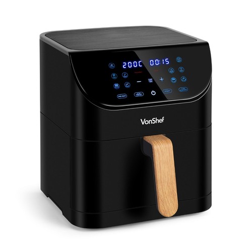 Vonshef air fryer large - 6l,