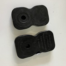 2x Pathe Baby Film Box Canister Storage Antique Film Making Vintage