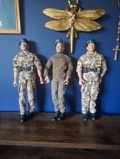 3 x BRITISH ARMY Action Man