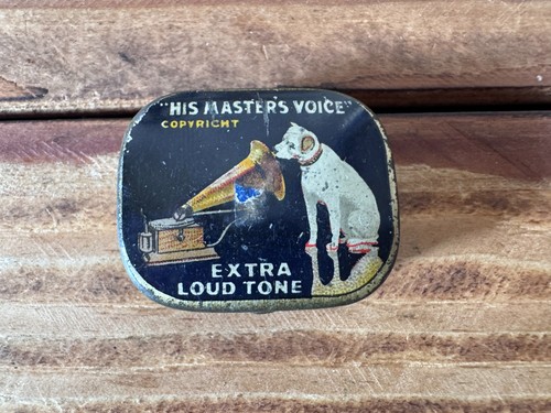 Vintage hmv gramophone with - gramophone,