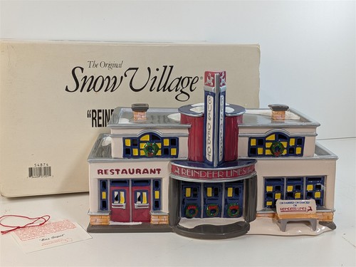 Dept snow village - village, 54874