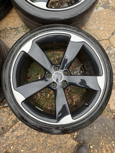 Audi rs6 alloys - one, scuffed