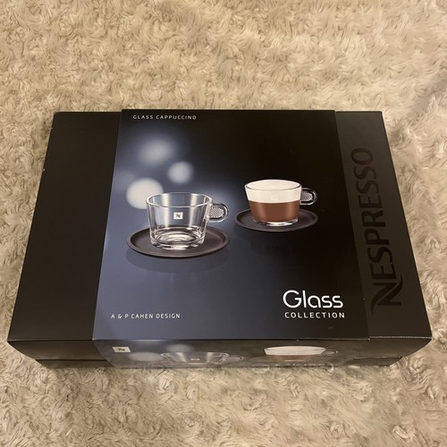 Nespresso glass cappuccino cup - glass,
