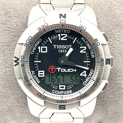Tissot touch titanium watch - t-touch,
