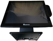 Epos Now PRO-C15 15.1" POS Touch Screen Terminal Tested No Power Cord