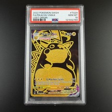 PSA 10 Pikachu Vmax TG29/TG30 Pokemon Lost Origin Holo Full Art Graded Card