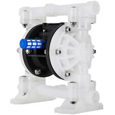 VEVOR 1/2" Air Double Diaphragm Pump 8.8 GPM 100PSI Self-Priming With Ball Valve