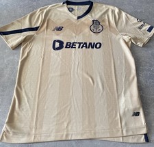 Porto 2023-24 New Balance Short Sleeve Football Away Shirt Mens Large