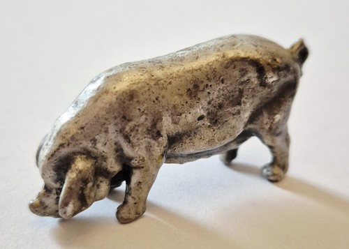 Small pig ornament figurine - pig,