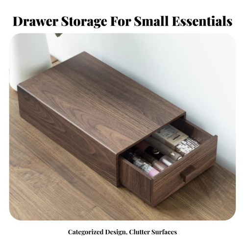 Single drawer storage holder - storage,