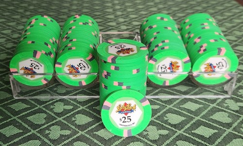 100 lady luck - casino, $25's