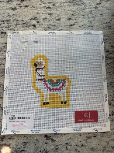 Larry the llama yellow - llama,