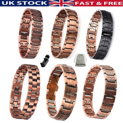 Mens 100 pure copper bracelet - pure,