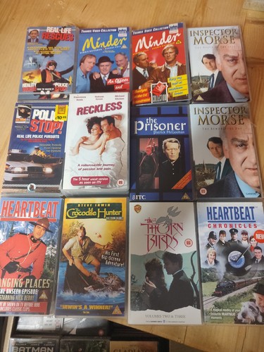 Joblot vhs british - of,