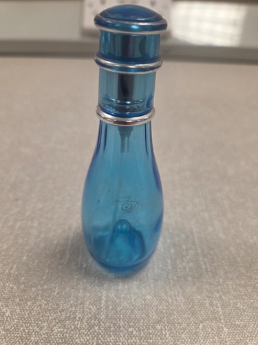 Vintage blue glass - glass, perfume