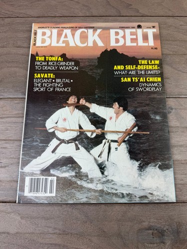 Black belt february 1982 - black, the