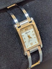 Ingersoll ladies silver watch with white dial - (model IN34118 )
