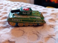 Vintage Japanese Tin Toy Tank