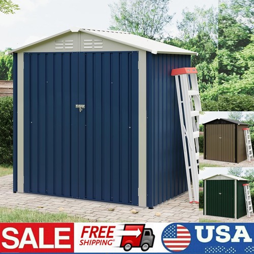 6x4 outdoor metal storage - ft,