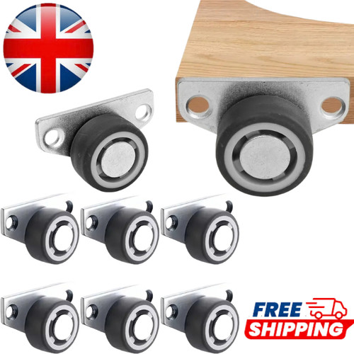 Mini side mount caster - side, wheels