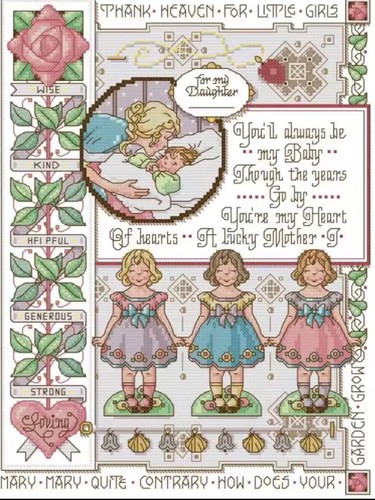 Daughter birth sampler - daughter,