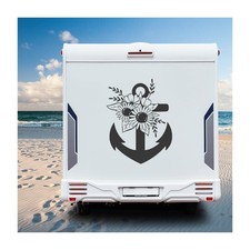Anchor Flower Sticker