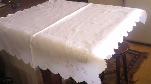 Vintage embroidered irish - embroidered,