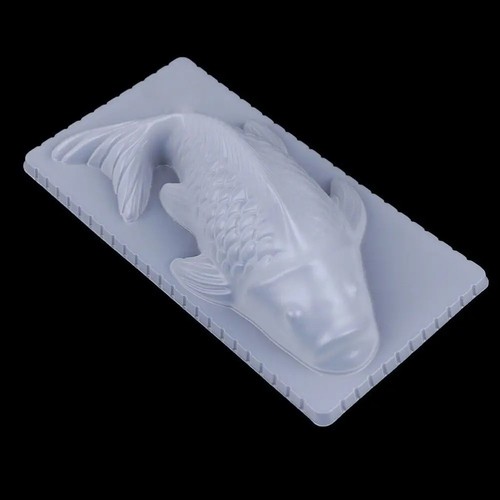 Plastic koi fish rice cake - plastic,