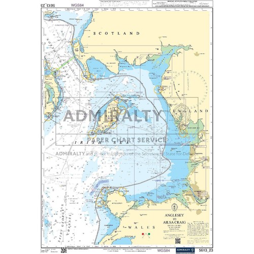 Admiralty small craft - small, chart