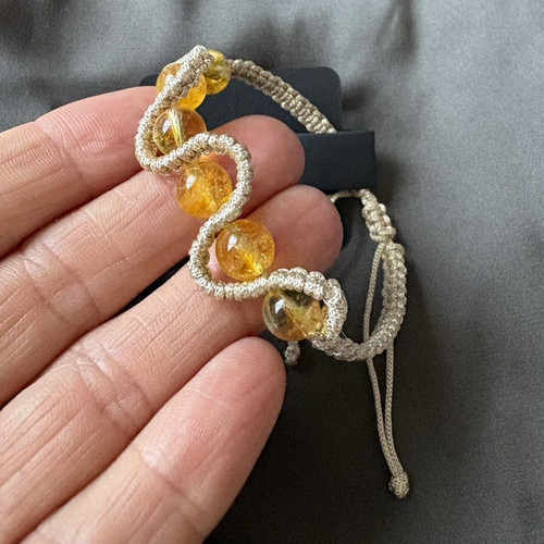 Handmade citrine gemstone - handmade,