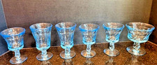6 vintage  FOSTORIA Jamestown