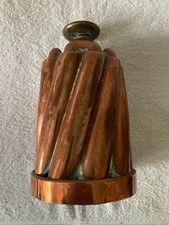 ANTIQUE  VICTORIAN COPPER JELLY MOULD NO MAKERS MARK RARE DESIGN