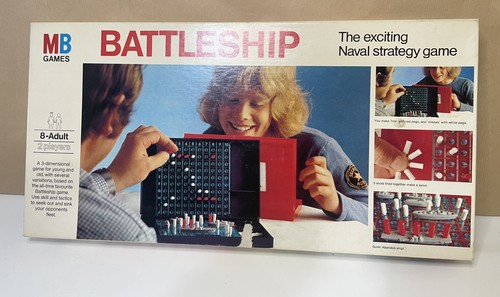 Vintage 1970 battleship mb - battleship,