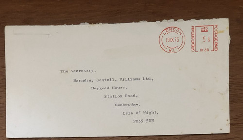 Qeii 1975 printed - gb,