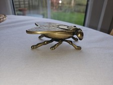 VINTAGE SOLID BRASS FLY ASH