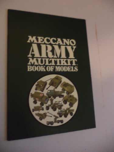 Old vintage meccano army - old,