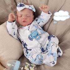 17" Lifelike Reborn Baby Girl
