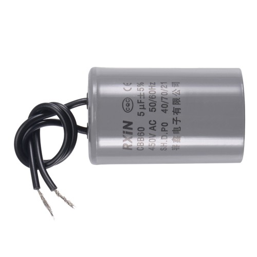 5uf 450v 60hz - 50/60hz, cylinder