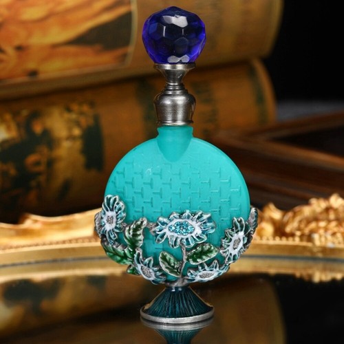 Vintage perfume bottle crystal - vintage,